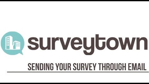 Sending Your Survey Through Email