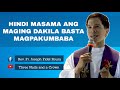 HINDI MASAMA ANG MAGING DAKILA BASTA MAGPAKUMBABA | HOMILY | FR. FIDEL ROURA