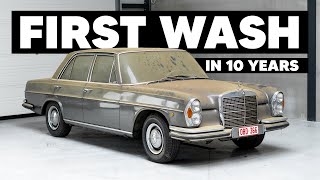 First Wash in 10 Years - 55 Year Old Mercedes W108