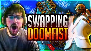 "THAT'S HUGE DOOM!!!" Carrying on Doomfist in Top 500! (Overwatch Samito Doomfist)
