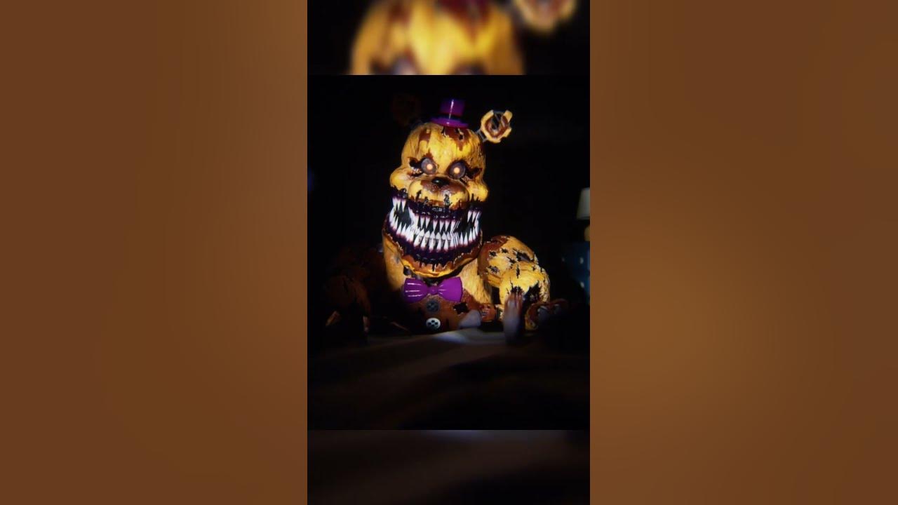 I love you so much Adventure Nightmare Fredbear 🐻💛 #fnaf #fnaf2 #fnaf3  #fnaf4 #fnafsl #fnafworld #ucn #freddyinspace…