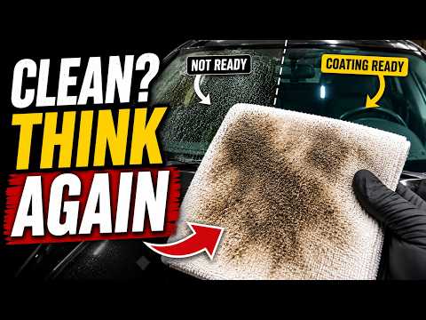 Glass Coating Not Lasting? Do This First