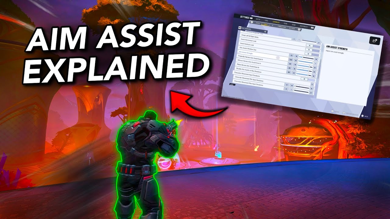 Как освоить прицеливание на консоли в Marvel Rivals | Настройки помощи при прицеливании