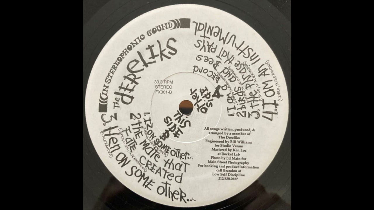 Dereliks ‎– A Turn On The Wheel 〜 Dereliks ‎- A Turn On The Wheel Is Worth More Than A Record