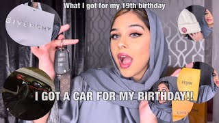 WHAT I GOT FOR MY 19TH BIRTHDAY🛍🥵| I GOT A CAR??!!! | BIRTHDAY HAUL | Zeba Samad