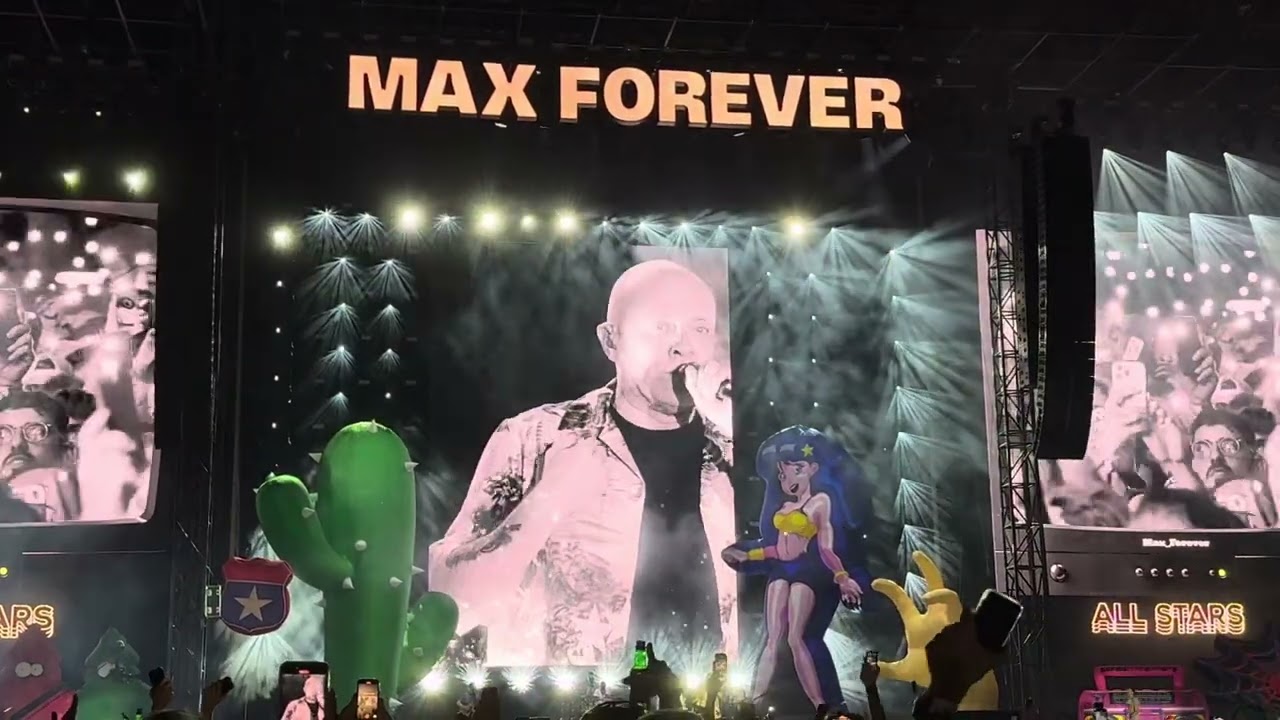 Una canzone d’amore max pezzali concerto max forever 2024 roma