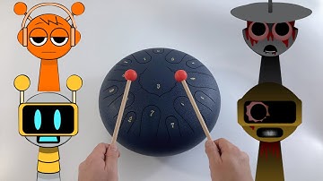 Incredibox Sprunki VS Real Instruments