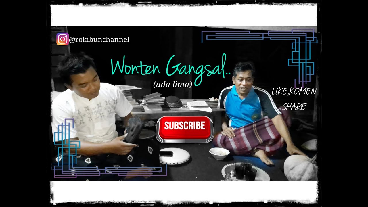 Wonten Gangsal Ada lima YouTube