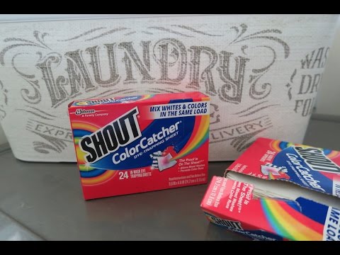 Shout® Color Catcher®: How It Works 