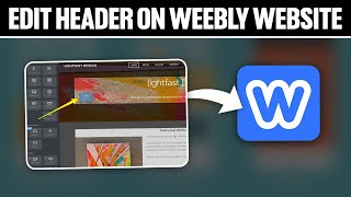 How To Edit a Header on Weebly Website ! (Full Tutorial)