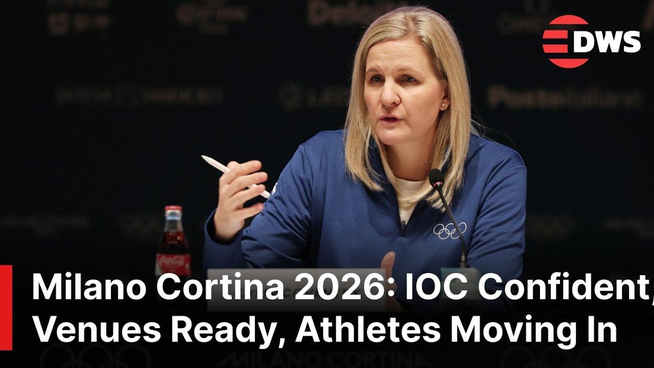 FULL PRESSER: IOC President, Officials Talks Venues,Athletes Prep Ahead of Milano Cortina 2026 |AD1E