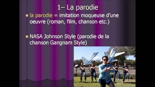 exemples de parodie et de satire