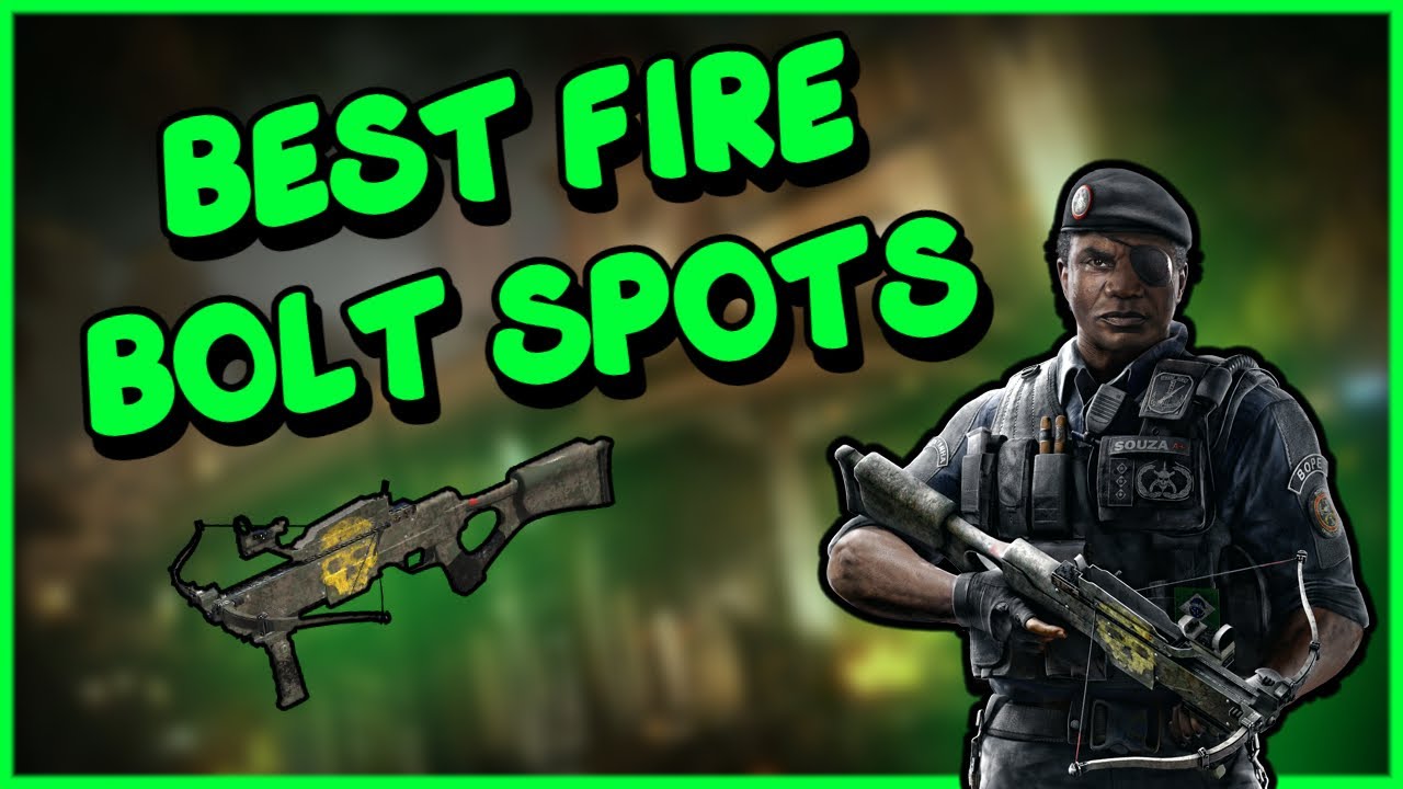 The BEST Capitao Fire Bolt Spots in Rainbow Six Siege - YouTube