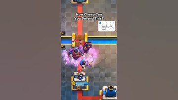 Can EvoSkarmy Defend This Push!😈💀 #clashroyale #rizkigameon #guess #bome