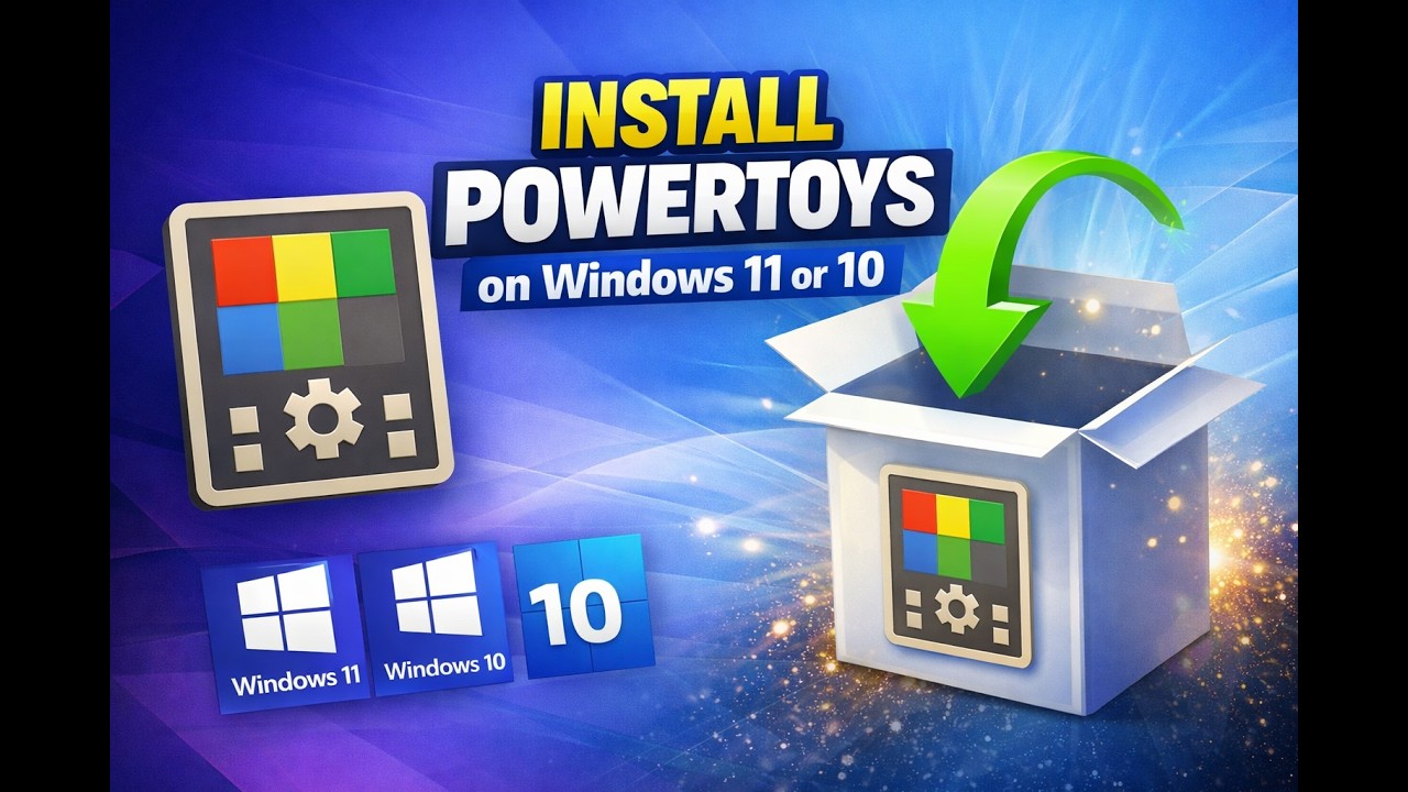 How to Install PowerToys on Windows 11 or 10 | GearUpWindows Tutorial ...