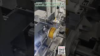 High Efficiency Cable Spooling Machine with Auto Feeding, Winding, Cutting & Tying