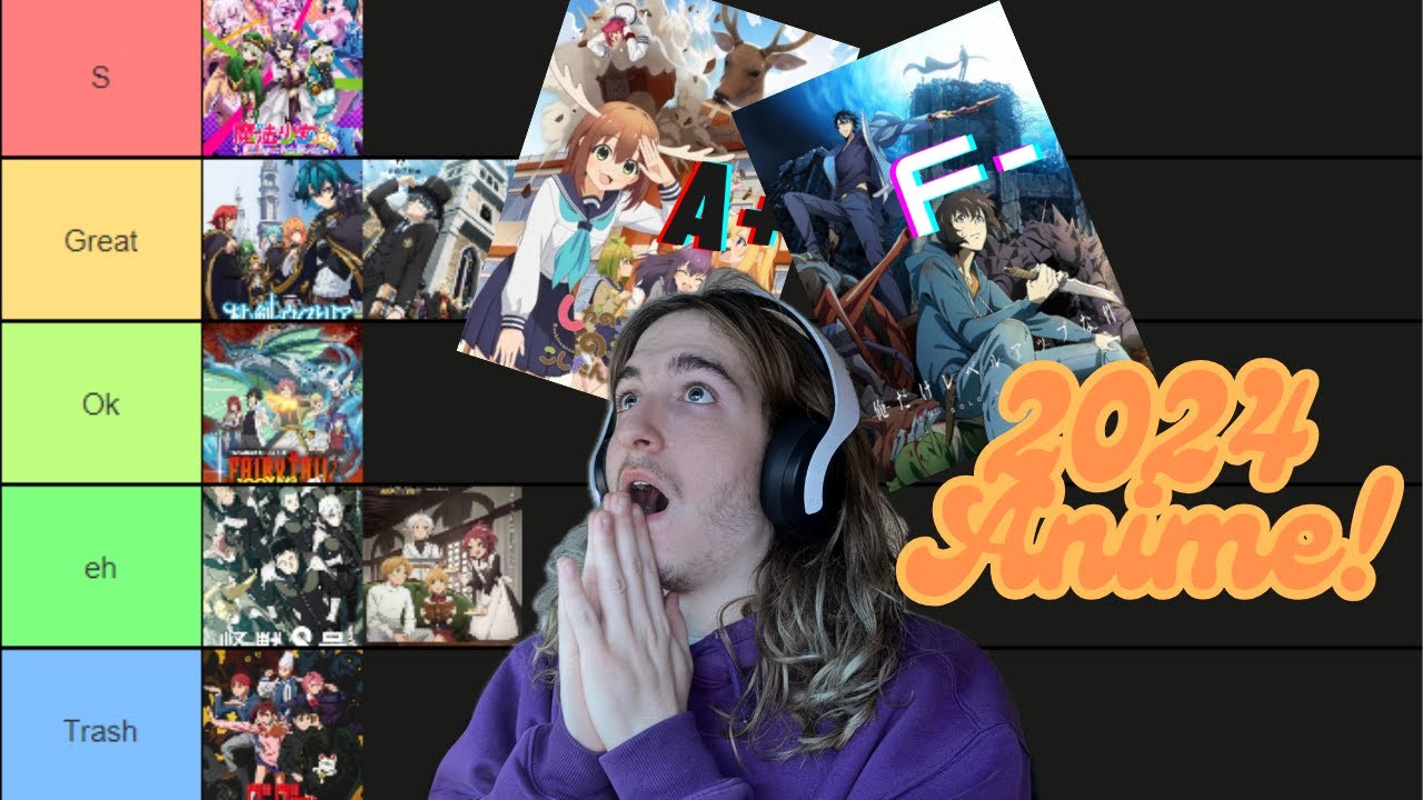 Ranking Every Anime I Saw in 2024!! - YouTube