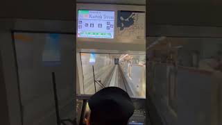 福岡市地下鉄七隈線(博多→天神南)を1分で(4倍速)