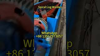 Spiral Log Washer