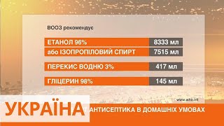Рецепт антисептика в домашних условиях от ВОЗ