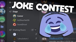 Hosting a JOKE CONTEST in Discord!