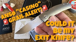 🚨 Grail Alert! 🚨 Could the new Ansø „Casino“ be my exit knife❓  First impressions.