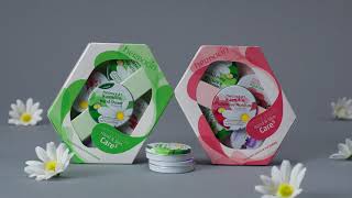 HERB SS CREAM 35g3個セット&おまけは①②③からお好きな物１つ Hand & Skin Care 5 Tin Set (Red) - Herbacin.com