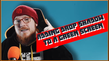 Make your Greenscreen Camera look Pro! - Add a drop shadow to your stream camera on OBS or SLOBS