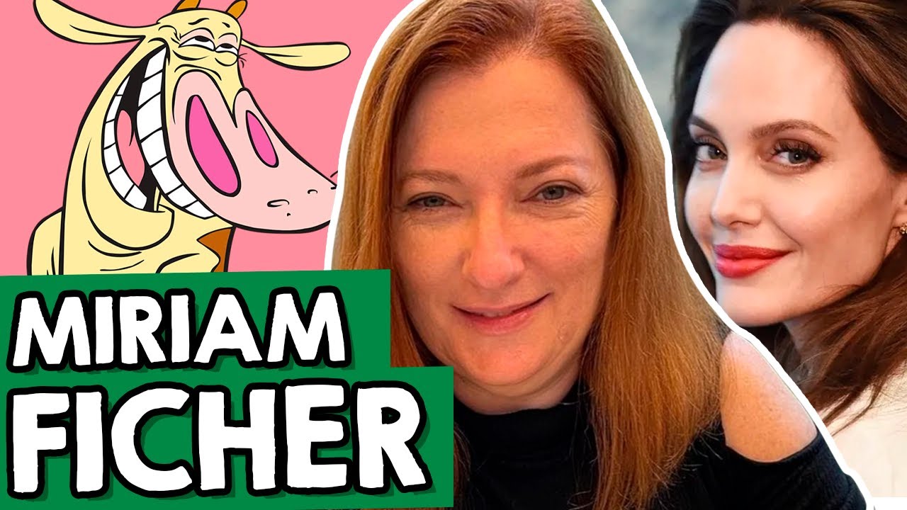 CONHEÇA MIRIAM FICHER DUBLADORA DA ANGELINA JOLIE E DA VACA EM A VACA E O FRANGO