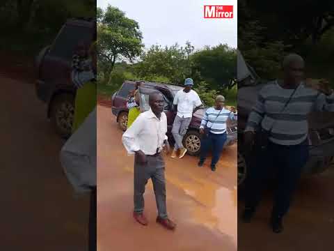 Chief Murinye Yesterday Used His Truck To Block A Road To Riverton Academy Extension Murinye 