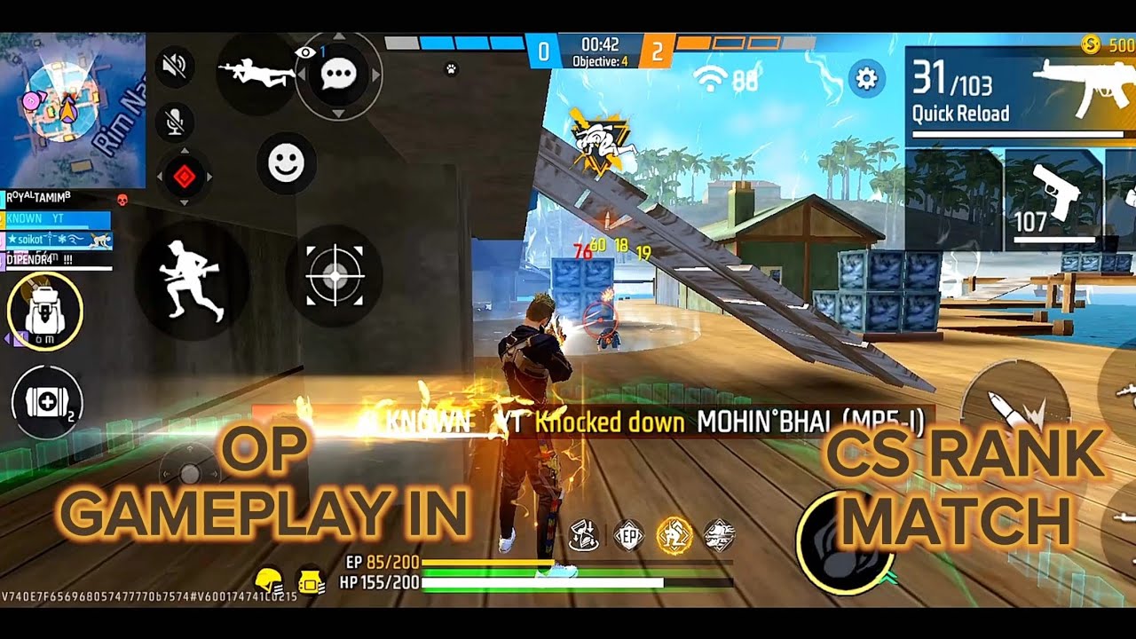 OP GAMEPLAY IN CS RANK MATCH 🥵😱🥵. AFTER LONG TIME. - YouTube