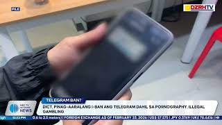 DICT, pinag-aaralang i-ban ang Telegram dahil sa pornography, illegal gambling