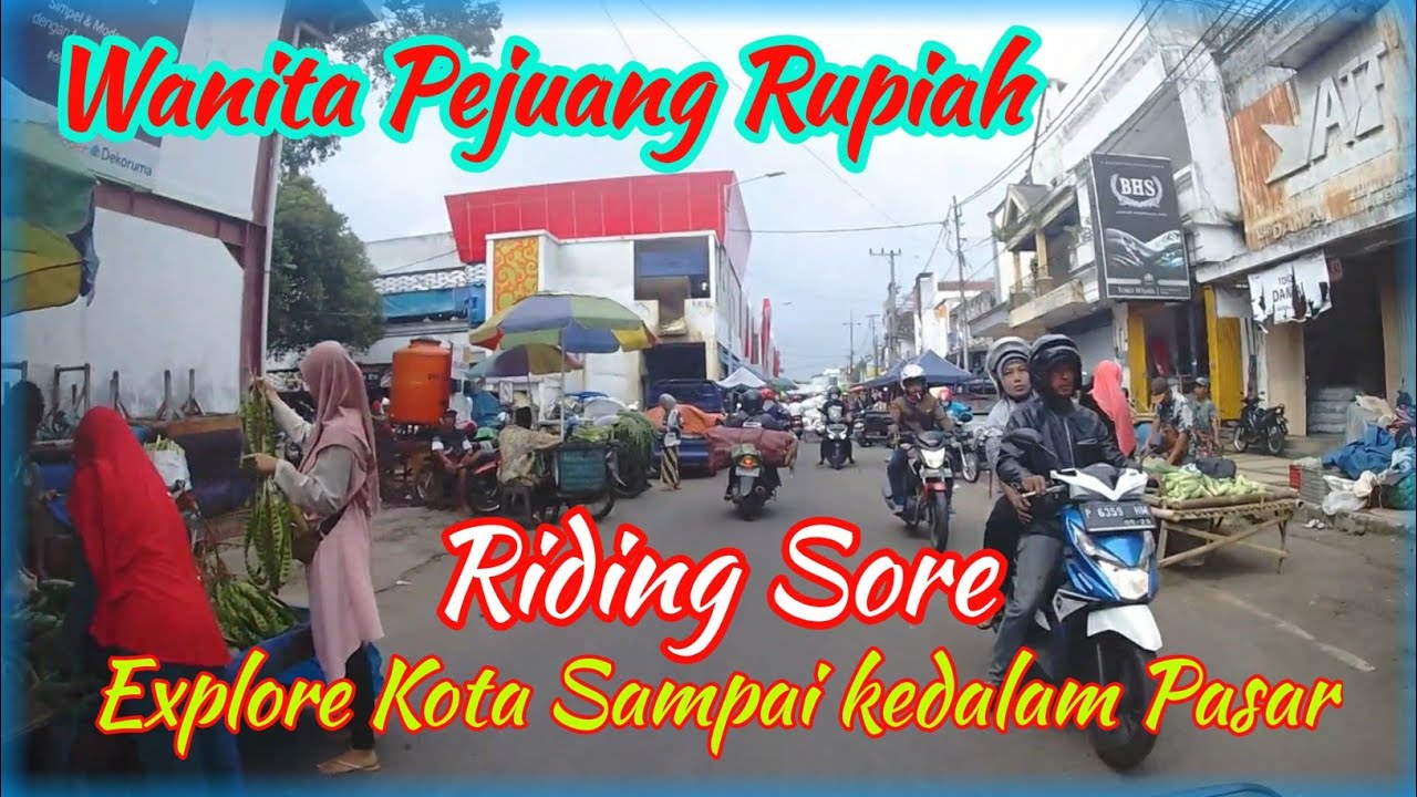 Riding Sore Motovlog masuk Pasar Cari Dedeg Gemes | Update Jalanan Kota Jember