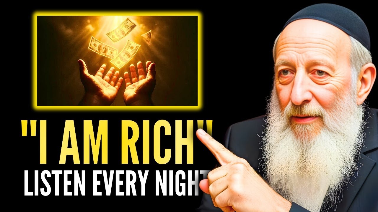 Billionaire Rabbi: ''Listen To These Jewish Money Affirmations While You Sleep!'' (Powerful!)