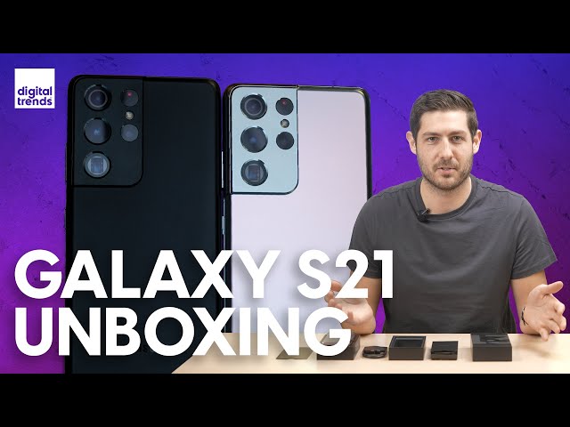 Samsung Galaxy S21 Ultra unboxing, first impressions