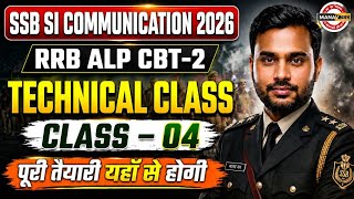 SSB SI Communication | RRB ALP Technical Preparation 2026 ⚡|class 04| Complete Syllabus + PYQ + Tric
