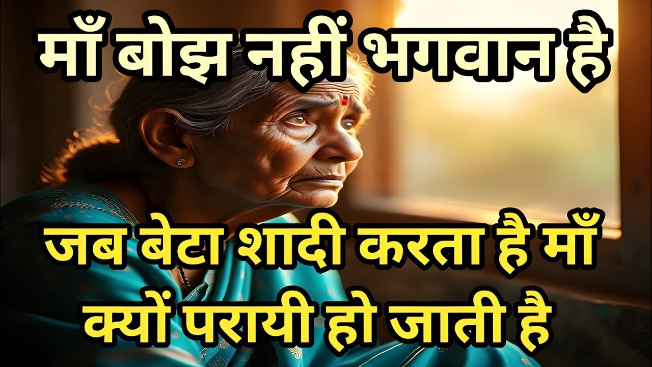 माँ का त्याग😢माँ का दुःख 💔Hindi Emotional Stories #maa #माँ_का_प्यार