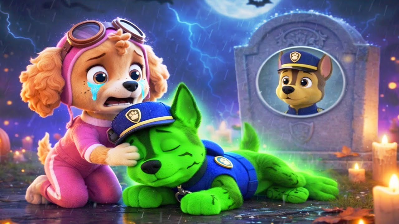 Zombie CHASE por favor despierta - No dejes a SKYE solo - PAw PatRol en Español