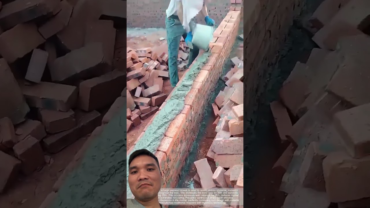 Thợ Xây Có Dụng Cụ Dàn Vữa Siêu Đỉnh #construction