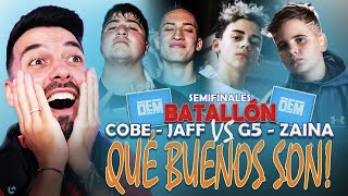 BATALLÓN ÉPICO💣🤩 - JAFF COBE vs. ZAINA G5: Semifinal - DEM Argentina Duplas - REACCIÓN.