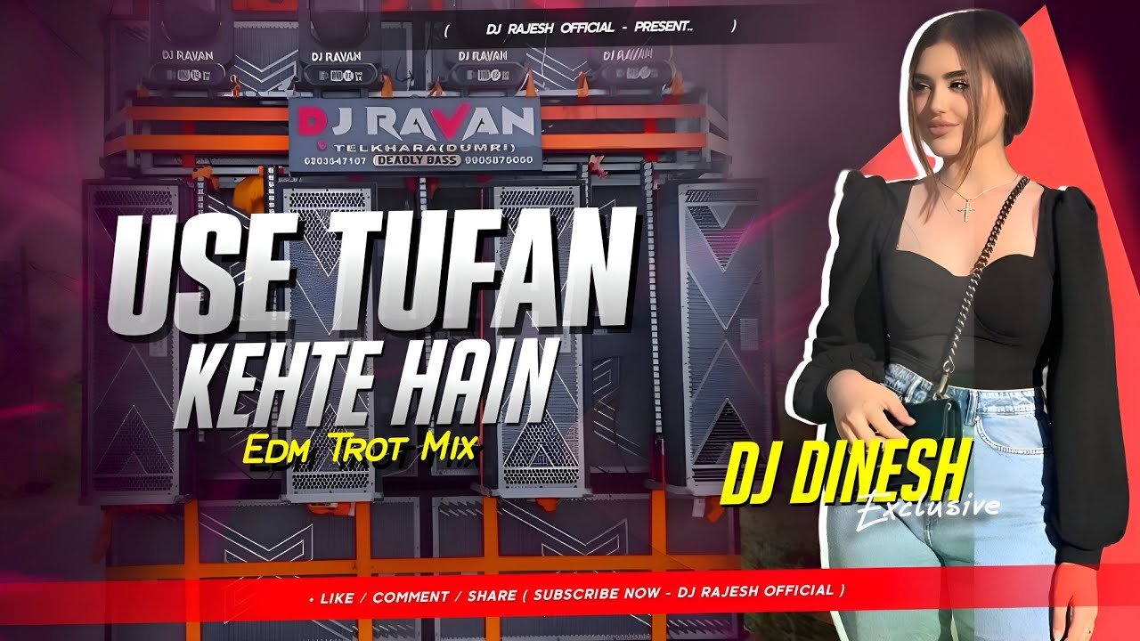 Use Tufan Kehte Hain | Hindi Dj Song - Tapori Trot Mix 🔥 - Dj SarZen Production 