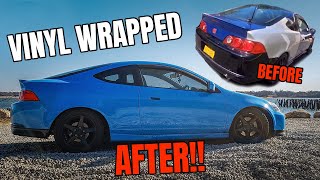 Smurf Riviera Blue - $400 VINYL WRAP | RSX