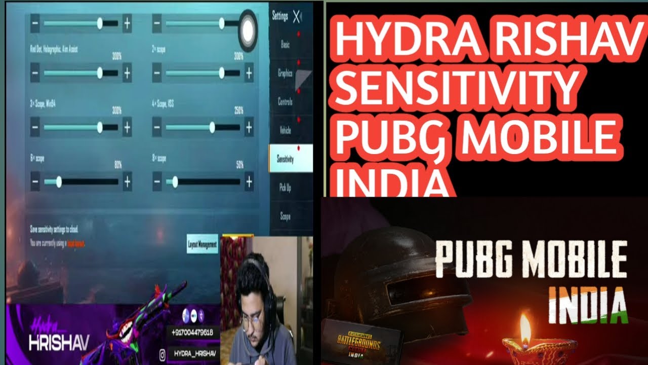HYDRA HRISHAV  PRO =SENSITIVITY=-ADS =AND= GYIRO👆👆