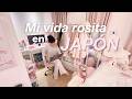 🎀 🇯🇵 MI VIDA ROSITA EN JAPÓN | Disney, departamento, familia, ordenando, skincare, comida (eng subs)