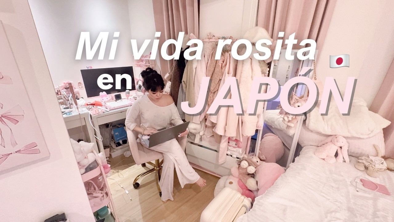 🎀 🇯🇵 MI VIDA ROSITA EN JAPÓN | Disney, departamento, familia, ordenando, skincare, comida (eng subs)