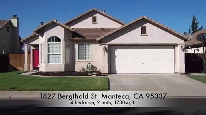 1827 Bergthold St  Manteca, CA 95337 MLS#15066594 ...