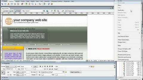 Working with Photoshop Slices in Dreamweaver - 3