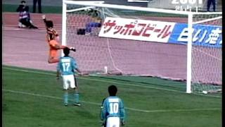 J.League 2001 Season Top Scorer Will(Consadole Sapporo) Movie