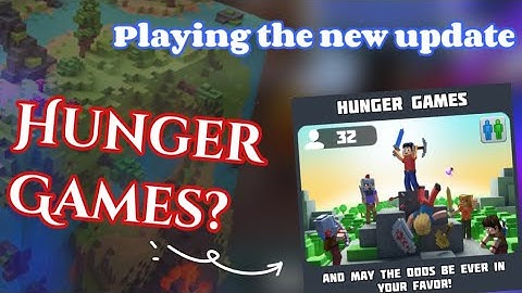 Playing The New Hunger Games Gamemode! (Planet Craft)