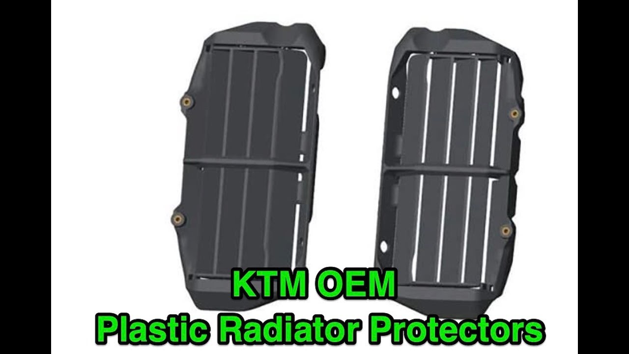KTM / Husqvarna / GasGas Plastic Radiator Guards - Review and Install -  YouTube